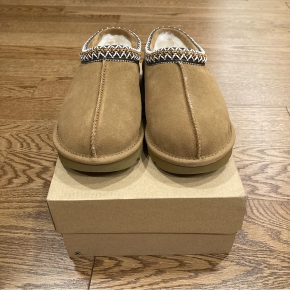 UGG TASMAN CHESTNUT SUEDE  SHOES WOMEN'S SLIPPERS 5955 - Picture 5 of 8